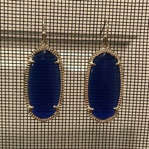 Kendra Scott Cobalt Blue Earrings